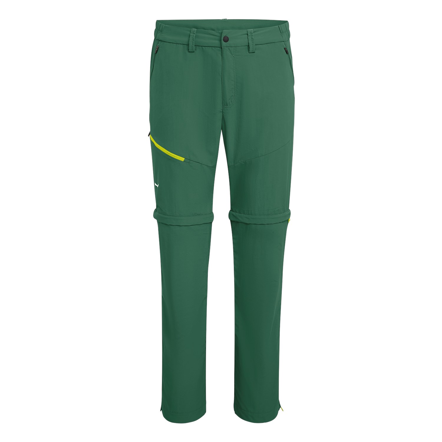 Calças Softshell Salewa Iseo Dry Zip-Off Homem Verdes 325YLEACO